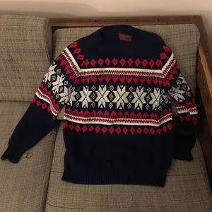 Vintage Norweigian Christmas Sweater 90's